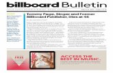 INSIDE Tommy Page, Singer and Former Billboard Publisher ... · PDF fileINSIDE Tommy Page, Singer and Former Billboard Publisher, ... “Can’t Stop The Feeling” - ... Red Hot Chili