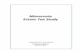 Minnesota Estate Tax Study - Minnesota Department of  · PDF fileEstate Tax Study Table of Contents ii Chapter 4: Evaluating the Estate and Gift Taxes