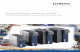 Demag Dedrive Compact STO frequency inverters Dedrive Compact STO frequency inverters Solutions to meet specific drive requirements – up to 110 kW motor output