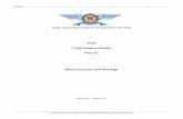 PNG Civil Aviation Rules Part 61 Pilot Licences and Ratings 61 Pilot... · Civil Aviation Rules . Part 61 . Pilot Licences and ... communicating in the English language to enable