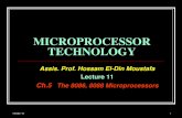 MICROPROCESSOR TECHNOLOGY - ECED Mansoura · PDF fileMICROPROCESSOR TECHNOLOGY Assis. ... Bus Buffering and Latching The address/data bus on the 8086 /8088 is multiplexed