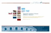 Apple Valley Area Water Rates Differences in Costs Affect ... · PDF fileApple Valley Area Water Rates Differences in Costs Affect Water Utilities’ Rates, ... or money order. ...