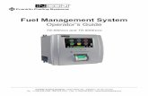 Fuel Management System - Franklin · PDF fileFuel Management System ... External Printers ... Alarms and warnings are designed to alert you with specific details when a problem occurs