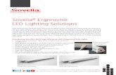 Sovella Ergonomic LED Lighting Solutions - Treston · PDF file · 2016-10-28Sovella, Inc. • 1910 Cobb International Blvd, Suite C, Kennesaw, GA 30152 Tel. 800.437.6772 • Fax 770.424.8066