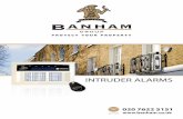 INTRUDER ALARMS - RIBA Product Selector · PDF fileANNO 85 WIRELESS & HYBRID (WIRELESS & WIRED) INTRUDER ALARM SYSTEMS If you are concerned about the detrimental effect a hard-wired