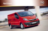 Opel Vivaro - Opel Ö · PDF fileOpel Service. Keeping your working capital working. Opel is committed to delivering low operating costs with maximum road time. So we provide what