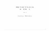 METAFÍSICA · Web view4 EN 1 Vol. 2 Conny Méndez Transcripción y adaptación de la Conferencia Metafísica dictada por Conny Méndez en el Hotel Caracas Hilton el 27 de Noviembre
