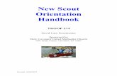 New Scout Orientation Handbook - Boy Scout Troop 574troop574.org/PDFS/NewScoutHandbook.pdf · New Scout Orientation Handbook ... canoe trip on the Current River in Missouri, week