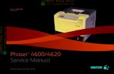 Phaser 4600/4620 Service Manual · PDF filePhaser® 4600/4620 Laser Printer Phaser ® 4600/4620 Service Manual Xerox Internal-Use Only