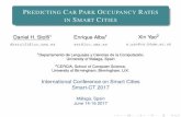 Predicting Car Park Occupancy Rates in Smart Cities