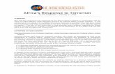 Africa's Response to Terrorism - The Africa-America · PDF fileAfrica's Response to Terrorism An AAI symposium – February 17, 2006 ... Deputy Permanent Representative, Permanent