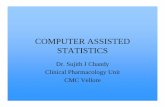 COMPUTER ASSISTED STATISTICS - · PDF fileSPSS STATA. EPI INFO ... • Create own Stata programs that become part of Stata • Compact in terms of disk space, ... • Beginners enjoy