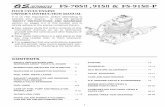 'SAFETY INSTRUCTIONS AND WARNINGS' - O.S. · PDF filesafety instructions and warnings about your o.s. engine introduction, installing the glowplug relocation of carburettor controls