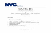 Filing Representative Training - Course 101 - Handout Process Initial Filing to Certificate of Occupancy or Letter of Completion Devaughn Morris Service Manager Code and Zoning Representative