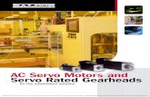 Baldor AC Servo Motors and Servo Rated Gearheads · PDF fileAC Servo Motors and Servo Rated Gearheads ... adjustable speed motor and control ... inertia to provide the maximum torque