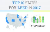 2017 Top 10 States for LEED Slideshare