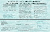 Flotation and Flocculation - From Fundamentals to · PDF fileFlotation and Flocculation - From Fundamentals to Applications ISBN: ... The Froth Phase in Column Flotation Dr Barun Gorain