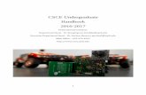 CSCE Undergraduate Handbook 2016-2017 Undergraduate Handbook 2016-2017 Departmental Contacts: Department Head – Dr. Xiaoqing Liu ... Computer Engineering – Bachelor of Science