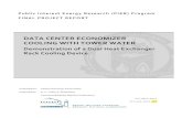 Data Center Economizer Cooling with Tower Water · PDF file · 2017-10-03DATA CENTER ECONOMIZER COOLING WITH TOWER WATER ... installation, test design, operational support, ... Data