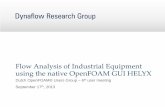 Flow Analysis of Industrial Equipment using the native ... · PDF fileFlow Analysis of Industrial Equipment using the native OpenFOAM GUI HELYX. ... Pipe stress calculations ... Extended