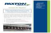 Ionized Air System - Compressed Air Knife · PDF fileionized compressed air systems, ... No Water or Compressed Air Needed The Ionized Air System by Paxton Products sets the standard