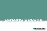 LENZINGCOLORS - Fashion · PDF fileColorsare distorted and mediatedbycutting,breaking and interfering with the surface of the textiles,creating grids,panels and other geometrical shapes