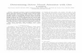 Determining Driver Visual Attention with One Cameravision.eecs.ucf.edu/papers/Smith_Shah_Lobo_2003.pdf · Determining Driver Visual Attention with One Camera ... that partitions the