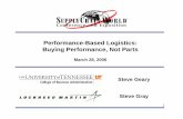 Performance-Based Logistics: Buying Performance, · PDF file · 2016-02-29is the tailoring of metrics to the operational role ... Performance Based Logistics And Supply Chain Steve