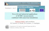 Two civil and industrial applications of2DDIC tf 2D DIC ... · PDF fileTwo civil and industrial applications of2DDIC tf 2D DIC measurements combined with numerical simulations Roberto
