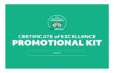 CERTIFICATE of EXCELLENCE PROMOTIONAL KITcdn.tripadvisor.com/pdfs/coe/28096_2017-COE-Guidelines_en_US.pdf · certificate of excellence promotional kit june 2017. ... hex = #f8c40f