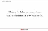 SOA meets Telecommunications the Telecom Italia E …camellia.unipv.it/wcc/download/SSME-Albani.pdf · SOA meets Telecommunications the Telecom Italia E-SOA framework . 2 ... SOA