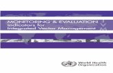 MONITORING & EVALUATION indicators for Integrated Vector ...apps.who.int/iris/bitstream/10665/76504/1/9789241504027_eng.pdf · MONITORING & EVALUATION indicators for Integrated Vector