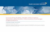 Connecting Public Health Information Systems and … Public Health Information Systems and Health Information Exchange Organizations LESSONS FROM THE FIELD Published September 2017