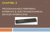 Programmable Peripheral Interfacing - Hamerohahameroha.com/.../2015/06/8255-programmable-peripheral-interface.pdf · PROGRAMMABLE PERIPHERAL ... Control Logic of 8255 ... the mode