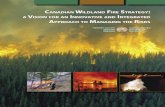CANADIAN WILDLAND FIRE STRATEGY A VISION FOR · PDF fileCANADIAN WILDLAND FIRE STRATEGY: A VISION FOR AN INNOVATIVE AND INTEGRATED APPROACH TO MANAGING THE RISKS A report to the Canadian