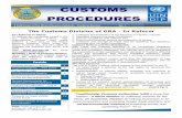 Customs Procedures - Ghana Revenue Authority - · PDF filegoods and processing passengers. Our reforms thus aim at addressing the expectations of key stakeholders who demand of Customs