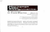 Mortgage Loan Assignments - Real Estate Lawreal-estate-law.com/PDF/Loan_Assignments_Primer64.pdf_225.pdf · agreement. If the promissory note is being as ... "lost note affidavit,"