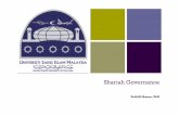 W9 Shariah Governance -   · PDF fileElements of Shariah Governance ! ... Bank of Egypt was established. ! ... the Shari’ah board of the Central Bank of Sudan and