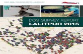 DOG SURVEY REPORT - Animal Nepal's Blog · PDF fileACKNOWLEDGEMENTS This survey report is prepared to obtain detailed information about the status of stray dog population and their