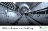 BIM for infrastructure, Paul King - BrisBIMbrisbim.com/wp-content/uploads/2017/04/Infrastructure-PaulKing.pdf · BIM for infrastructure, Paul King. ... Multi-disciplinary bridge layout