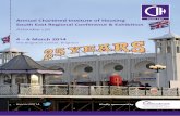 Annual Chartered Institute of Housing South East Regional ... pdfs/Exhibition and Sponsorship... · Annual Chartered Institute of Housing South East Regional Conference & Exhibition