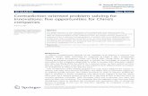 Contradiction-oriented problem solving for innovations ... · PDF fileRESEARCH Open Access Contradiction-oriented problem solving for innovations: five opportunities for China’s