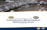 S O MARYLAND CONSEQUENCE MANAGEMENTmema.maryland.gov/Documents/Maryland_Consequence_Management...F. Relationship between SRAL and CMOP Operational Phases ..... 28 G. Levels of Disaster