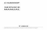 CS8000F Service Manual - Diagramas dediagramasde.com/diagramas/otros/cs8000fsm.pdf · Scanner Main Unit Type : Flatbed image scanner ... 15W max. (during operation) 10W ... FARE Unit