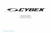 Cybex Treadmill Product Number 625T Owner’s Manual ... Treadmill 625T... · A dedicated line requires one circuit ... • DO NOT place the cord near heated surfaces or sharp edges