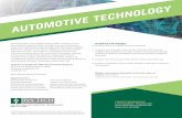AUTOMOTIVE TECHNOLOGY - ivytech.edu Technology.pdf · Certificate programs in this program are considered by the U. S. Department of Education to be “Gainful Employment” programs.