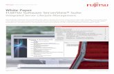 White Paper FUJITSU Software ServerView® Suite · PDF fileWhite paper - FUJITSU Software ... through the use of advanced concepts ... the emphasis is initially placed on economic