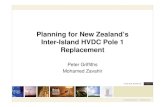 Planning for New Zealand’s Inter-Island HVDC Pole 1 ... · PDF filePlanning for New Zealand’s Inter-Island HVDC Pole 1 ... 220 kV HAYWARDS ... -350 kV 2 kA HVDC LINK SINGLE LINE