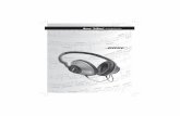 Bose TriPort headphones - Electronic Warehouse TriPort headphones Thank you for purchasing TriPort headphones. With Bose technology, advanced ergonomic design, and high-quality materials,