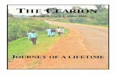 1 THE CLARION - Canhave Children's Centrecanhave.org/wp-content/uploads/2016/08/Clarion_Vol8_1.pdf · 2 We have finally arrived in Uganda. I can hardly believe that I am actually